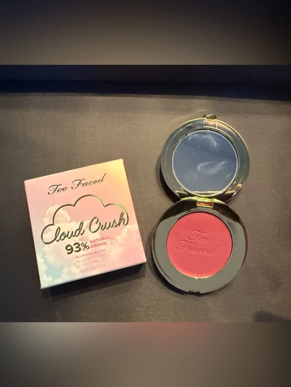 *NIB .17oz* -Watermelon Rain- Too Faced Cloud Crush Blurring Blush